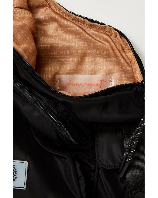 Free People Black Hip Hugger Sling Bag