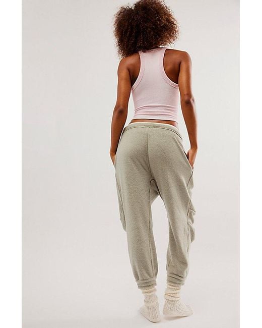 Free People Natural Day Off Fleece Joggers