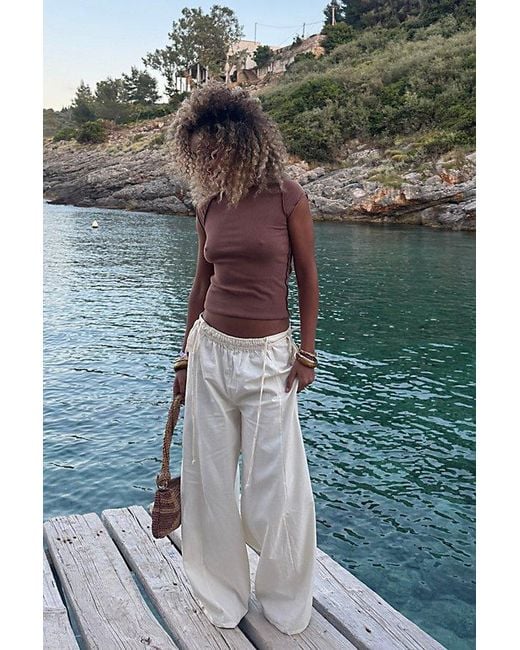 Free People Brown We The Free Ever Had Tee