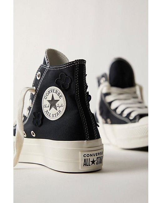 Converse Black Chuck Taylor All Star Lift Greenhouse Sneakers