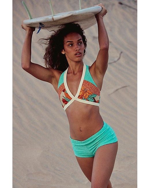 Free People Multicolor Kendall Surf Crop