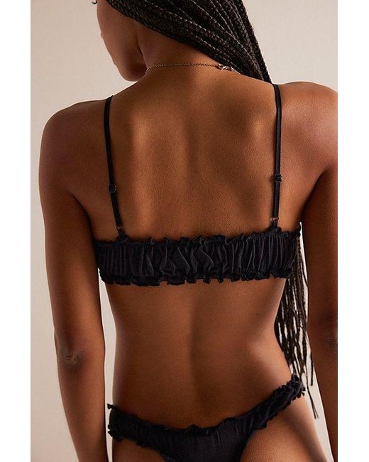 Only Hearts Black Simply Organic Joey Bralette