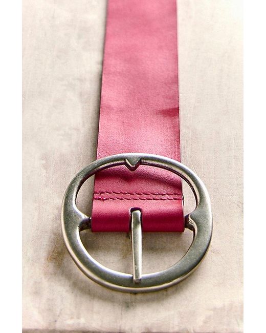 Free People Red Brando Hip Belt