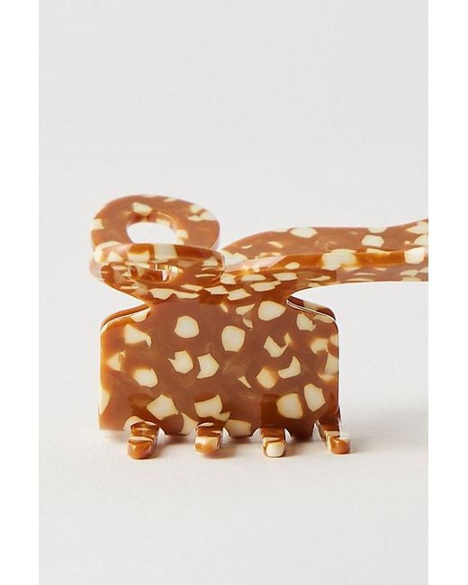 Solar Eclipse Multicolor Hand Painted Autumnal Claw Clip