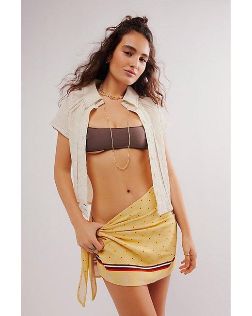 Free People Multicolor Off Shore Sarong
