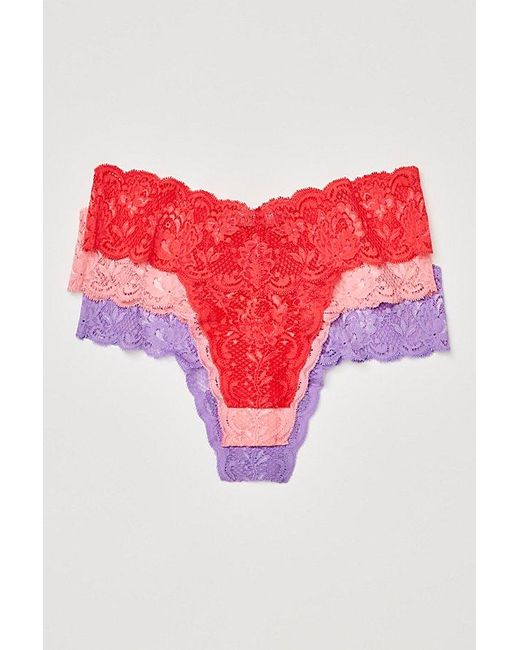 Cosabella Red Cutie Thong 3-Pack