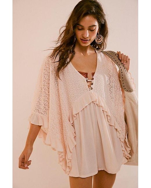 Free People Natural As You Are Romper