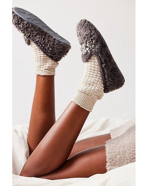 Free People Brown Slumber Party Loafer Slippers