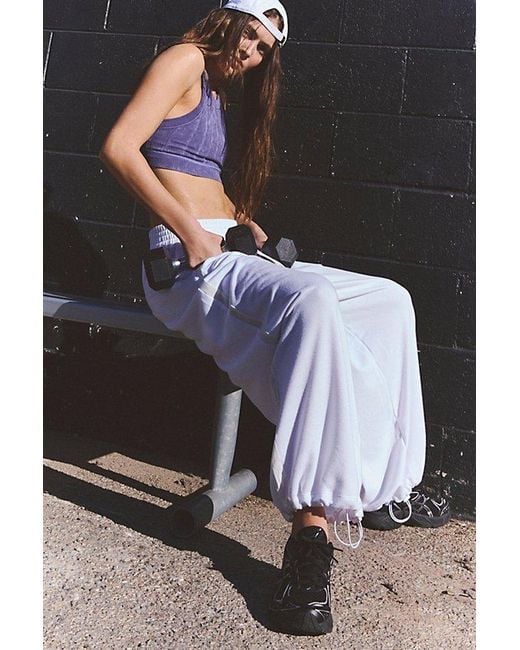 Fp Movement Blue Sweat Equity Convertible Pants