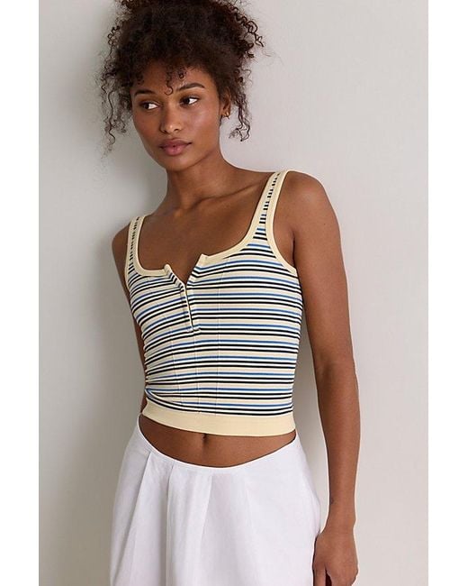 Intimately By Free People Multicolor Striped Simply Soft Cami By