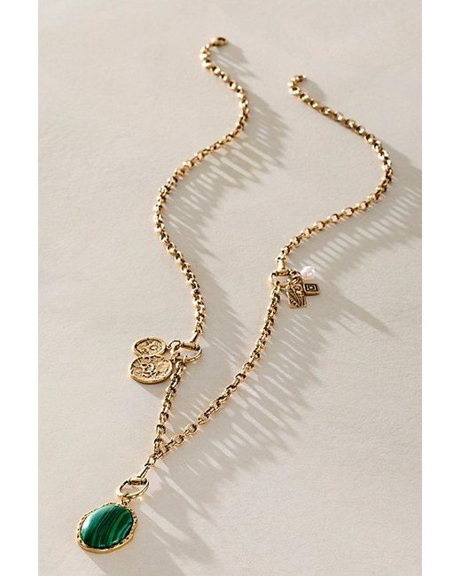Free People Natural Isabella Long Necklace