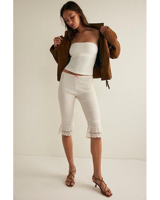 Intimately By Free People Brown Sweet Point Seamless Tube Top By