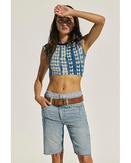 Free People Natural We The Free Double Cross Belt