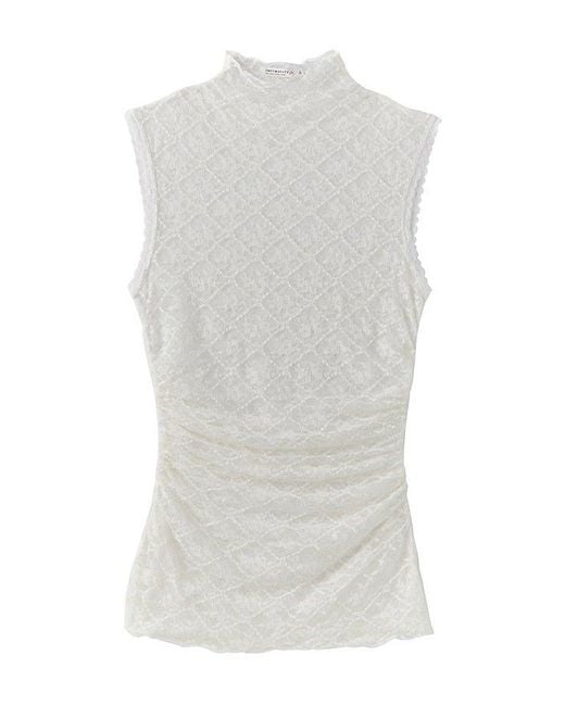 Intimately By Free People Brown Pretty Problem Mock Neck Tank Top By