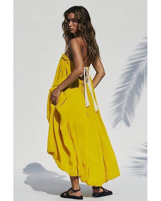 free-est Multicolor Genevieve Midi Dress By