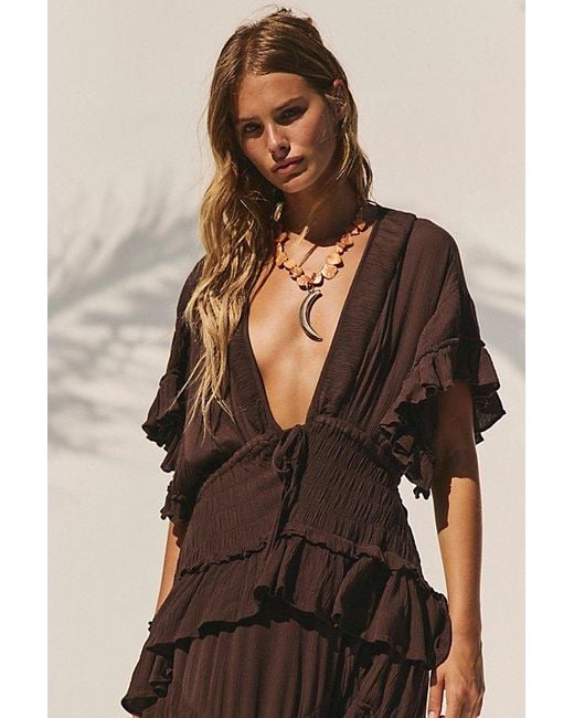 free-est Multicolor Camilla Maxi Dress By
