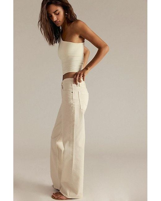 Free People Natural Tennessee Low-Rise Boyfriend Jeans