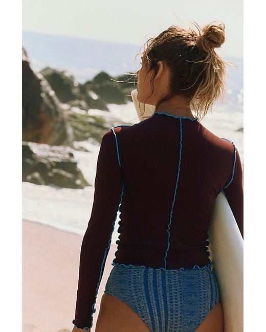 Seea Multicolor Sila Uv Protection Surf Rashguard