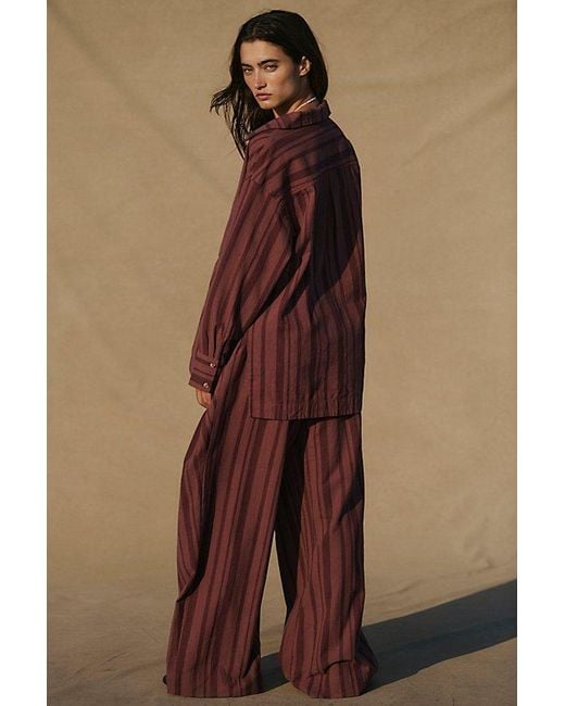 free-est Brown Fallon Pant Set By