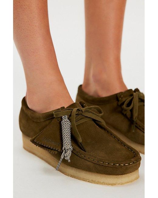 Clarks Blue Wallabees