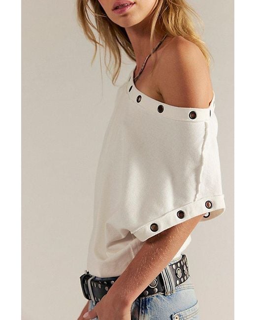 Free People Blue Billie Tee