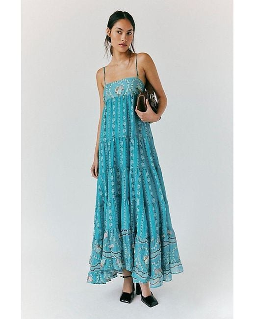 European And American  Dubai Middle East Pure Beautiful Printed Dress, Ankle-length Printed Maxi Dress Fashionable Abaya Dress main image 1
