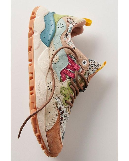 Flower Mountain Pink Yamano 3 Sneakers