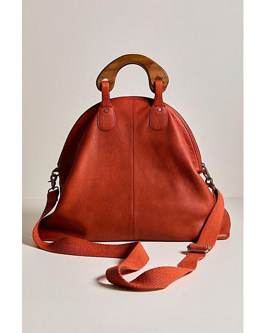 Free People Red Willow Vintage Tote