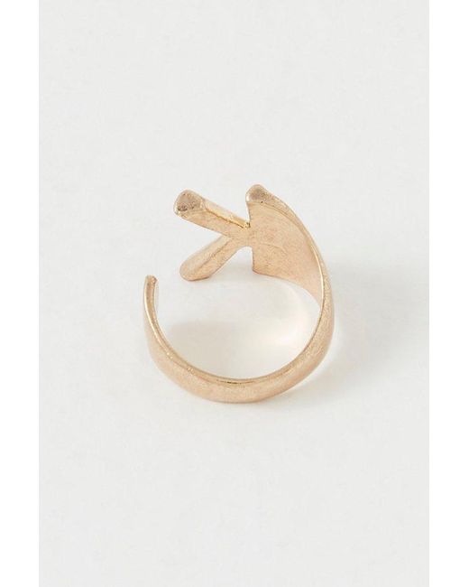 Free People Natural Name On Your Heart Ring
