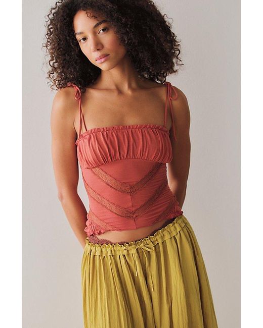 Intimately By Free People Red All Yours Cami By