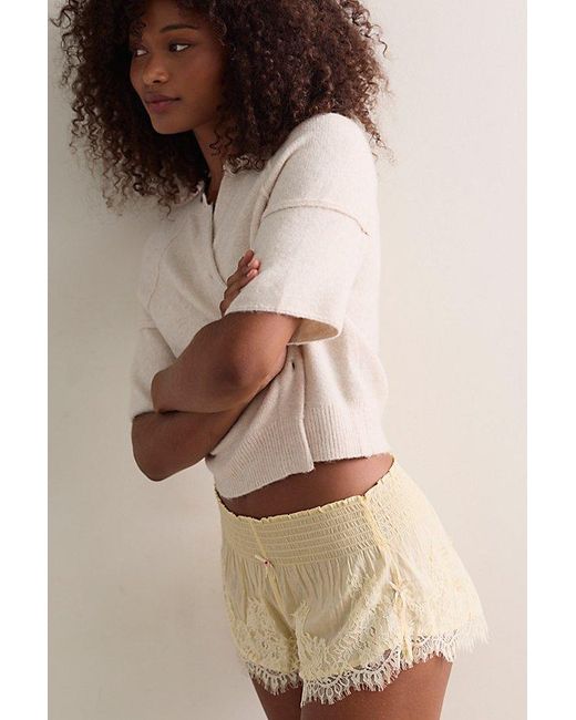 Intimately By Free People Brown Soft Spoken Micro Shorts By