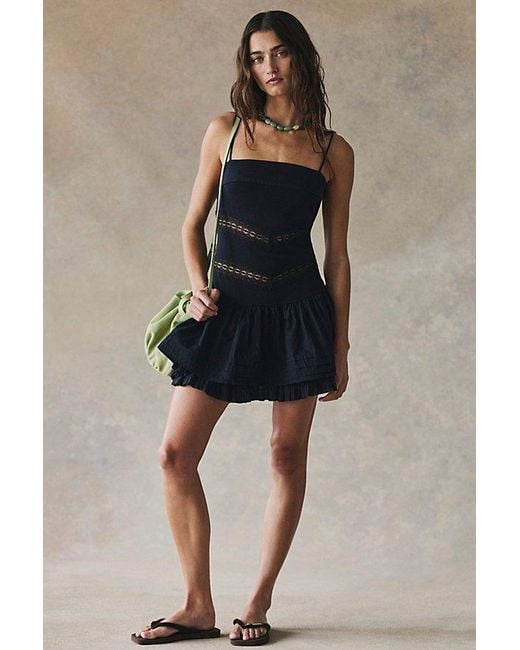 free-est Black Bliss Beauty Mini Dress By