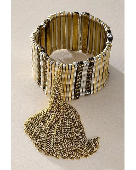 Free People Brown Nolita Fringe Bracelet