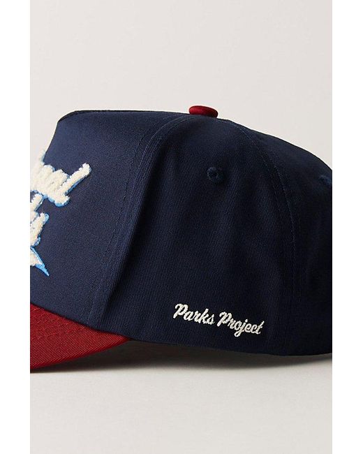 Parks Project Blue National Parks Vintage Chenille Baseball Hat