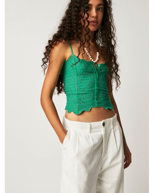 Free People Fp One Emma Top in Green