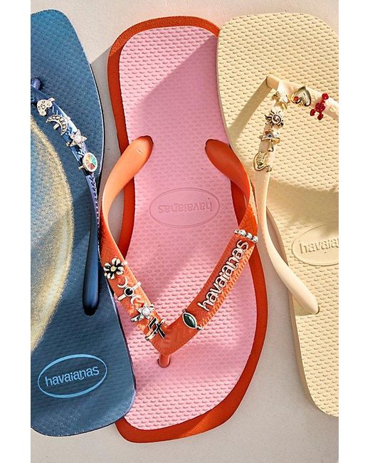 Free People Blue Sandal Charm Set