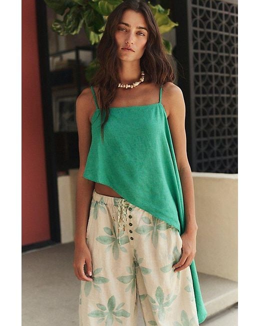 free-est Green Delia Top By