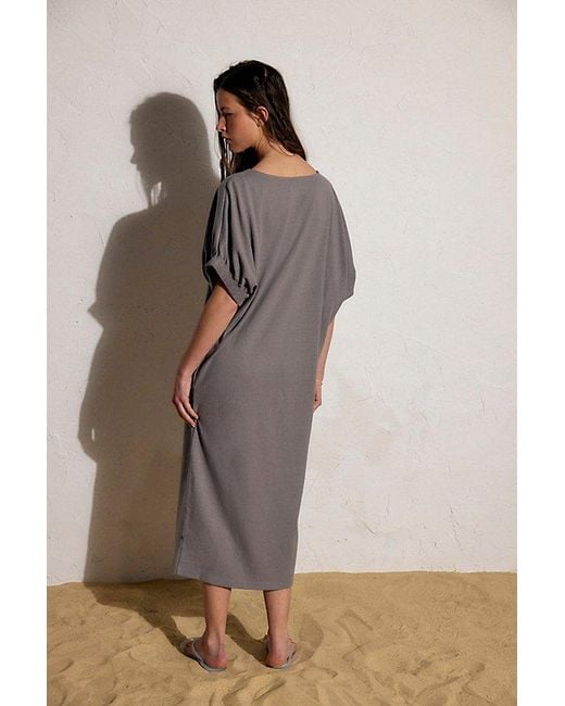 free-est Multicolor Woke Up Like This Midi Dress By