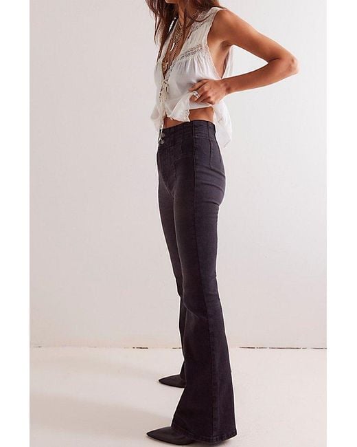 Free People Blue Jayde Flare Jeans