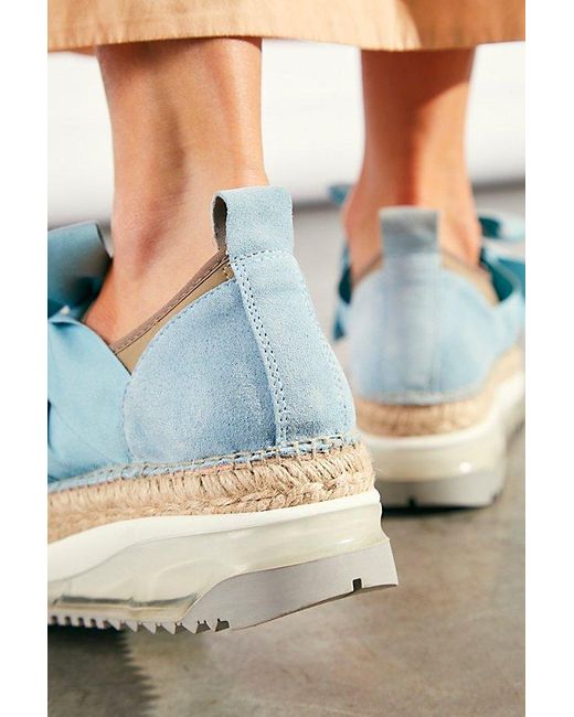 Free People Gray Chapmin Espadrille Sneakers