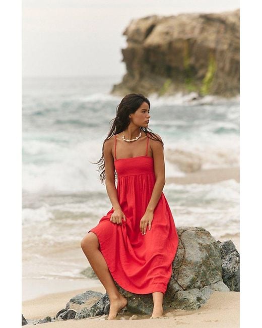 strapless open back dress Free People Juno Mini Dress