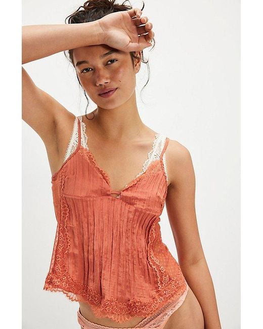 Intimately By Free People Red Eye Candy Cami By