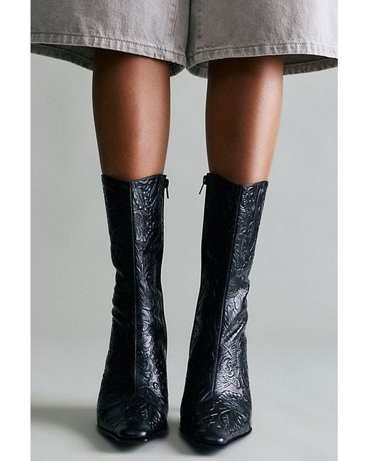 Jeffrey Campbell Multicolor Sweet Talker Snip Toe Boots Shoe By