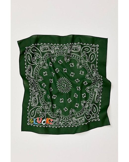 Free People Green Call It By Your Name Bandana