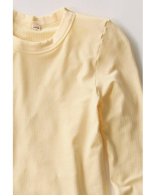 Intimately By Free People Natural So Soft Seamless Modal Long Sleeve By