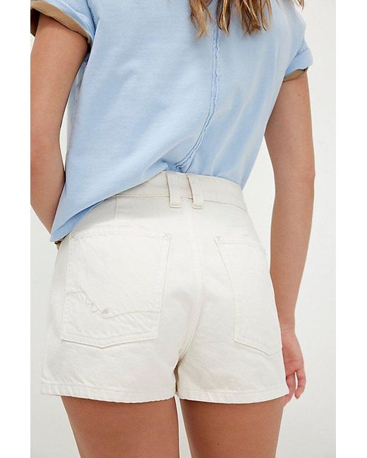 Free People Blue Bettie Sailor Shorts