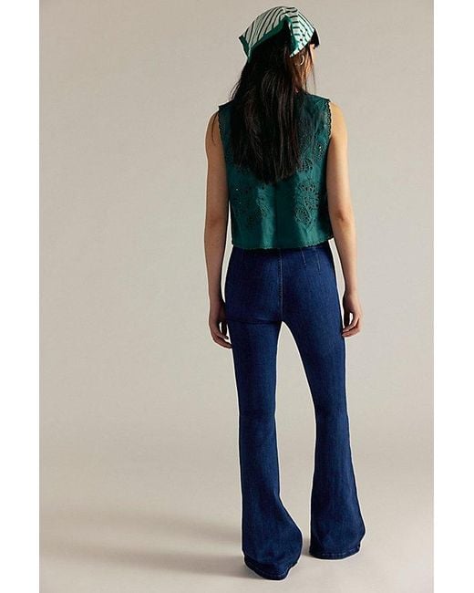 Free People Blue Jeans Évasés Jayde