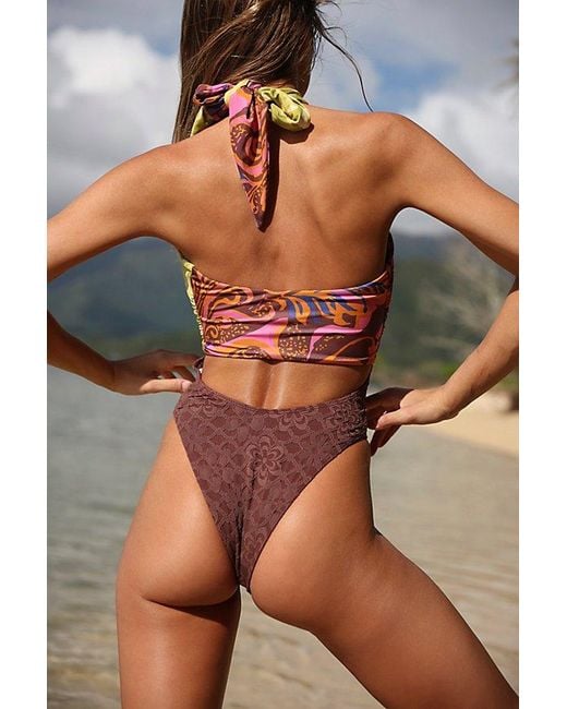 free-est Black Miley One-Piece Swimsuit