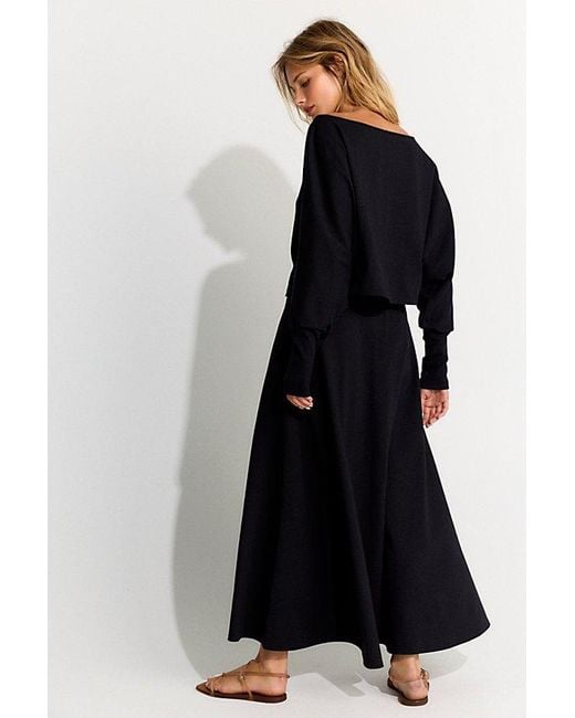 free-est Black Cilla Skirt Set By