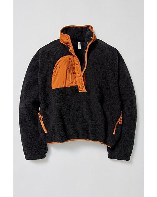 Fp Movement Black Hit The Slopes Colorblock Pullover